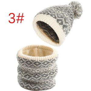 Winter Ring Sjaal Set Hoed Voor Vrouwen Mode Gebreide Hairball Caps Unisex Outdoor Warme Mannen Kraag Sjaals Snood Bandana