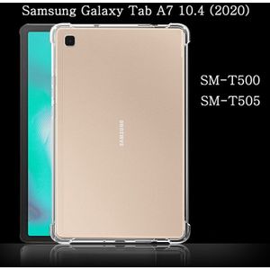 Funda Samsung Galaxy Tab Een A7 7.0 8.0 10.1 10.4 10.5 Sm-T280 T285 P200 P205 T290 T295 T510 t590 T500 Transparant Siliconen Case