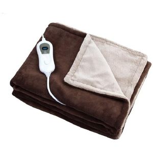 220-240V 120W 160X120 Cm Zachte Microplush Warmer Gooi Elektrische Verwarming Thermische Deken 220V wasbare Overblanket Met Europa Plug