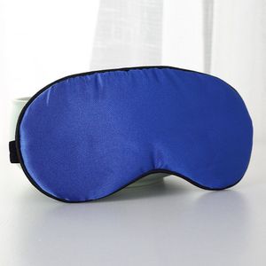 1Pcs Zijde Slaap Masker Natuurlijke Slapen Oogmasker Eyeshade Cover Shade Eye Patch Zachte Draagbare Blinddoek Reizen