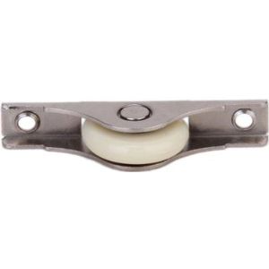 IMC 6PCS Wit Deuren Venster Nylon Katrol Wiel 62mm Lengte