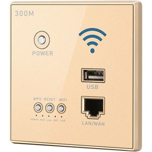 300Mbps In-Muur Draadloze Router Ap Access Point Wifi Router Lan Network Switch Wifi Ap Router Met Wps encryptie Usb Socket