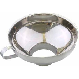 Rvs Brede Mond Trechter Inblikken Hopper Filter Voedsel Pickles Jam Trechter Keuken Gadgets Kookgerei
