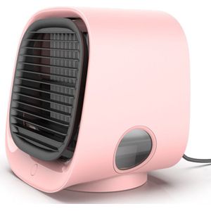 Draagbare Airconditioner Ventilator Apparaat Multifunctionele Luchtbevochtiger Luchtreiniger Usb Mini Cooling Slaapkamer Desktop Cooler Verstelbare Thuis