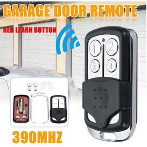 4 Knop Garagedeur Poort Afstandsbediening Sleutel 390Mhz Voor Liftmaster Chamberlain