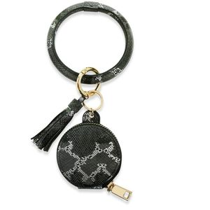 Hide & Stitches Leren Safety Wallet & Sleutelhanger Set
