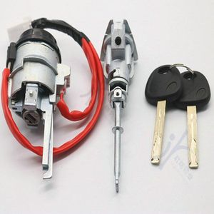 Dakatu Auto Volledige Set Deurslot Cilinder Voor Hyundai IX35 Links Deurslot Ontsteking Deurslot Cilinder Met 2 Stuks sleutel Shell