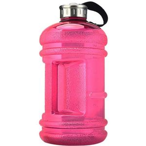 2.2L Plastic Sport Halter Fles Kleurrijke Hoge Capaciteit Waterkoker Drinken Draagbare Outdoor Reizen Eiwit Shaker Drinkwaren