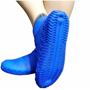 Paar Van Herbruikbare Siliconen Schoen Cover S / M / L Waterdichte Schoenen Covers Outdoor Camping Antislip Rubber rain Boot Overschoenen