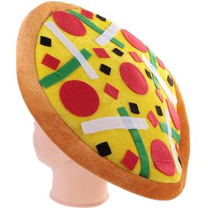 Bachelorette Volwassen Kid Pizza Vorm Hoed Kerst Carnaval Verjaardag Vrijgezellenfeest Cap Kostuum Prop Wedding Party Hoed Decoratie Acces