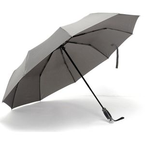 Paraplu Automatische 115Cm Zwarte Golf Grote Paraplu Regen Lederen Handvat Business Man Paraplu 10 Ribben Parasol Mannen