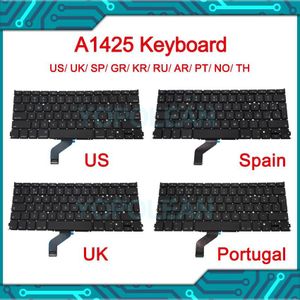 A1425 Toetsenbord Uk Ons Duitse Spanje Russische Thai Noorwegen Portugal Koreaanse Arabisch Voor Macbook Pro Retina 13 "A1425 Jaar