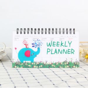 Kawaii Notebook Draagbare 2022 Agenda A6 Dagboek Journal Wekelijkse Maandelijkse Planner Schoolbenodigdheden Stationair Organizer Schema