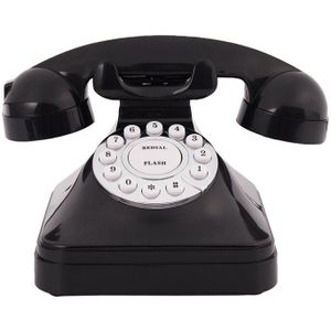 Vintage Telefoon Multi Functie Plastic Huistelefoon Retro Antieke Telefoon Bedrade Vaste Telefoon Kantoor Telefoon Thuis Bureau