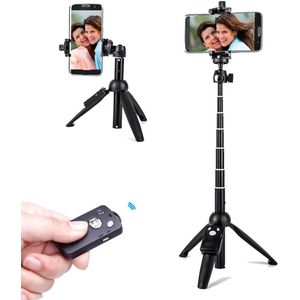 Draadloze Smartphone Monopod Bluetooth Remote Uitschuifbare Selfie Stok Stand Houder Fotografie Statief Kit Foto Live Stand