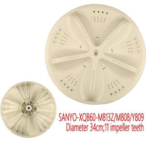 SANYO wasmachine onderdelen XQB60-M813Z/M808/Y809 34CM 11 leaf water waaier waaier tand