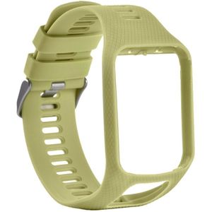 Vervanging Siliconen Band Strap Voor Tomtom Runner 2/3 Spark/3 Sport Gps Tpe Hard Pc Houder waterdicht Horloge