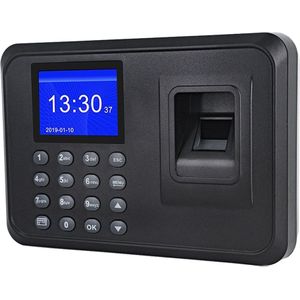 Multi-taal Vingerafdruk Dagonderwijs Systeem Klok Recorder Werknemer Erkenning Opname Apparaat Elektronische Machine