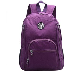 Vrouwen Mannen Nylon Rugzak Middelbare School Student Waterdichte Schooltas Mode Lichtgewicht Mochila Feminina