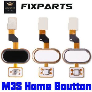 Meizu M3S Home Button Vingerafdruk Touch Id Sensor Flex Kabel Lint Vervangende Onderdelen Meizu M3S Button Key Zwart/Wit/Gouden