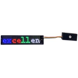 Diy Bluetooth Flexibele Led Module 16*32Pixel Display Matrix Screen Voor Led Zonnehoed Tas T-shirt Led Gezicht masker Display Scroll Tekst