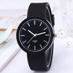 Mode Vrouwen Horloges Ins Trendy Candy Kleur Polshorloge Koreaanse Siliconen Band Quartz Horloge Reloj Mujer Relogio Feminino