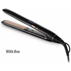 Professionele Stijltang Smoothing Ijzer Met Led Display Mini Plaat Haar Strijken Spiraal Wave Haar Strainghtening En Krullen