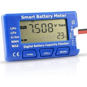 Digitale Rc Batterij Capaciteit Tester, 5 In 1 Smart Batterij Meter, esc Tester Capaciteit Checker Voor 1-7S Lipo Life Li-Ion Nimh Batte