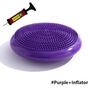 Yoga Ballen Massage Pad Opblaasbare Stabiliteit Wobble Balance Disc Kussen Mat Fitness Oefening Training Bal