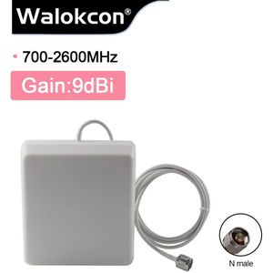 9dBi 700Mhz-2700Hz 2G 3G 4G Lte Mobiele Telefoon Antenne N Type Connector Indoor panel Interne Mobiel Antenne Voor Signaal Booster