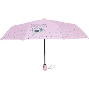 Keconutbe Automatische Kids Paraplu Winddicht Waterdicht Drie opvouwbare Aluminium Paraplu Regen Vrouwelijke Parasol Kinderen paraplu