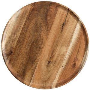 Hele Hout Trays Acacia Onregelmatige Ovale Massief Houten Pan Platen Fruit Gerechten Thee Opbergvak Dessert Diner Plaat Servies Set