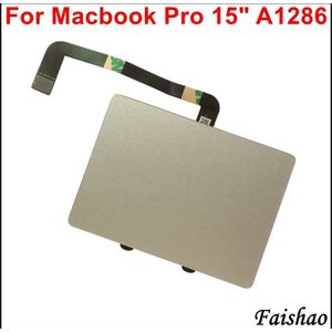 Faishao Trackpad Touchpad met Flex Kabel Voor Apple Macbook Pro 15 ''A1286 Jaar Vervanging