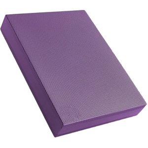 Draagbare Tpe Balans Pad Antislip Yoga Kussen Stabiliteit Mobiliteit Balance Trainer Voor Core Training Fysieke Yoga (Paars)