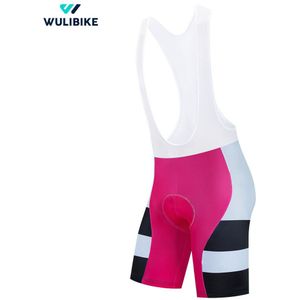 Wulibike Fietsen Broek Mannen Hoge Elastische Spons Fiets Shorts Man Bike Sportwear Roze Jeugd Regenboog Serie