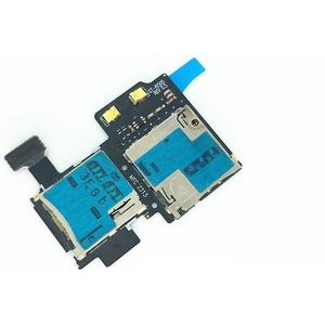 AliSunny 10pcs Sim Card Tray Holder Flex Kabel voor Samsung Galaxy S4 i9505 i9500 i337 Micro SD Slot Reader adapter Reparatie Onderdelen