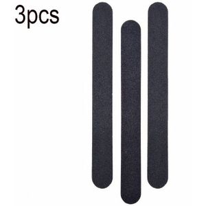 Taoye Teemo 1-5Pcs Nail File 110/180 Black Straight Manicure Gereedschap Schuren Polish Buffer Nagelvijlen Manicure gereedschap