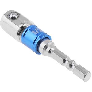 1Pcs 1/4 "3/8" 1/2 "Socket Extension Conversie Adapter Hex Shank Vierkante Kop Voor Uitbreiding Boren power Tool