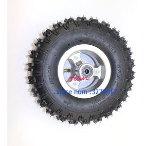 4.10/3.50-4 banden wielen 3.50/4.10-4 &quot;Inch Velg Band Band 49cc Mini Quad Dirt Bike ATV Buggy