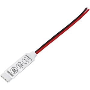 Multifunctionele Mini 3 Sleutels 4 Pin RGB LED Dimmer Controller DC 12V Led Strip Verlichting Flash modus snelheid Kleur justeerschakelaar