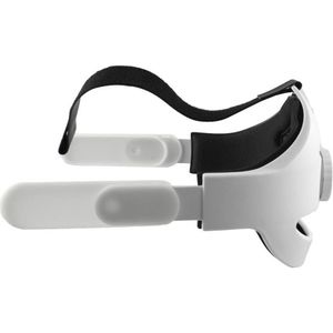 Vr Headset Head Band Hoofdband Voor Oculus Quest 2 Vr Helm Vaststelling Riem Leer Foam Kussen Riem Voor Quest2 Vr accessoires