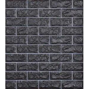 Zwart 3D Zelfklevende Behang Muur Panel 441972311