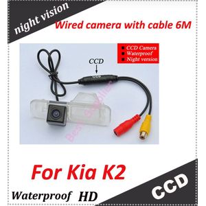 CCD waterdichte auto achteruitrijcamera parking camera auto achteruitkijk camera Voor Kia K2 auto backup achteruitrijcamera