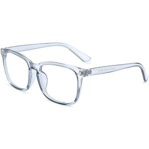 Elbru Anti Blue Ray Spektakel Brilmonturen Voor Vrouwen Mannen Unisex Vierkante Transparante Brillen Frame Retro Bloemen Brillen Mannelijke