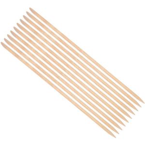 Hout Sticks Voor Cuticle Pusher Cuticle Verwijder Tool Vorken Voor Nagels Manicure Gereedschap Wegwerp Double-Ended Oogschaduw Borstel