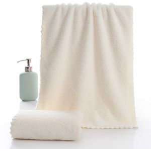 Giantex Coral Fluwelen Cut Edge Handdoek Vlakte Wassen Zachte Gezicht Handdoek Voor Thuis Polyester Badhanddoeken Voor Badkamer