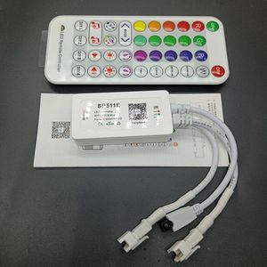 SP501E Wifi WS2811 WS2812B Adresseerbare Rgb Led Strip Controller Alexa Smart Spi Voice App Controle Voor Andriod Ios DC5-24V