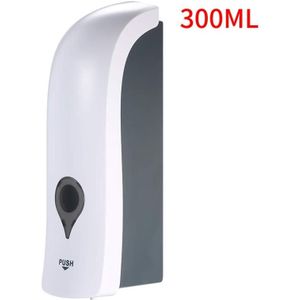 Onever 300 Ml Zeepdispenser Douchegel Vloeibare Shampoo Ontsmettingsmiddel Muur Gemonteerde Enkele Kop Dispenser Houder Voor Hotel Thuis