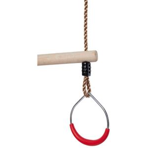 Houten Trapeze Swing Bar Ringen Tuin Schommels Speeltuin Swing Set Ninja Lijn Accessoires Vervanging
