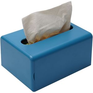 Wandmontage Zelfklevende Tissue Houder Badkamer Plastic Servet Organizer Tissue Papier Organisator Servet Container Zakdoek